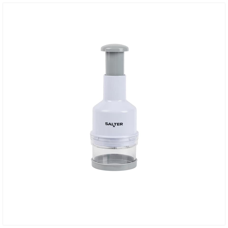 image 1 of Salter Simply Prep Grey Press Chopper