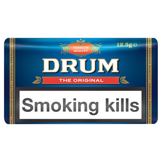 Drum Tobacco Pouch 12.5G Tesco Groceries