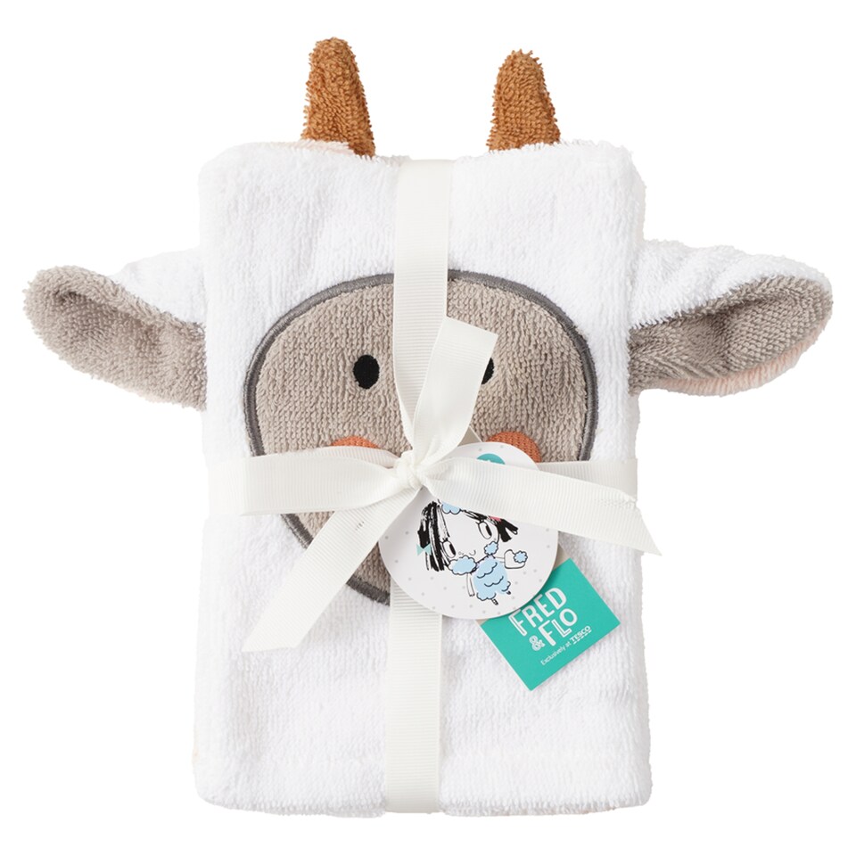 image 1 of Fred & Flo Farmyard Character Wash Mitts 3 Pack