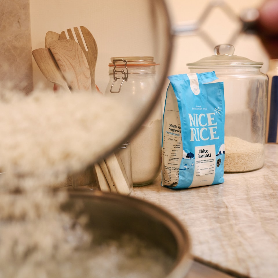 image 1 of Nice Rice White Basmati 500g