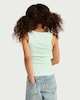 image 3 of Disney Lilo & Stitch Pure Cotton Tank Top in Aqua