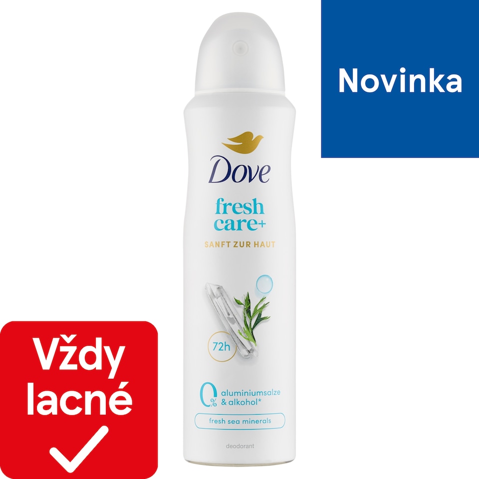 obrázok 1 z Dove 0% Sea Minerals deodorant sprej 150 ml
