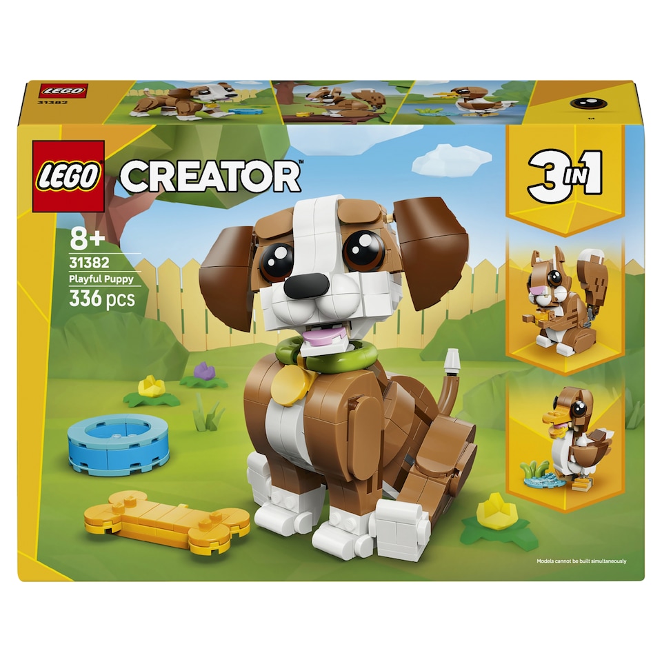 Obrázek 1 pro produkt LEGO Creator 3 v 1 31382 Roztomilá zvířata: Roztomilé štěňátko
