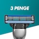 Gillette Mach3 Férfi Borotvabetétek, 8 Gillette 3 Pengés Borotvabetétek  2. kép