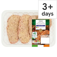 Tesco 4 Irish Lamb Grill Steaks with Southern Fried Style Coating 440g