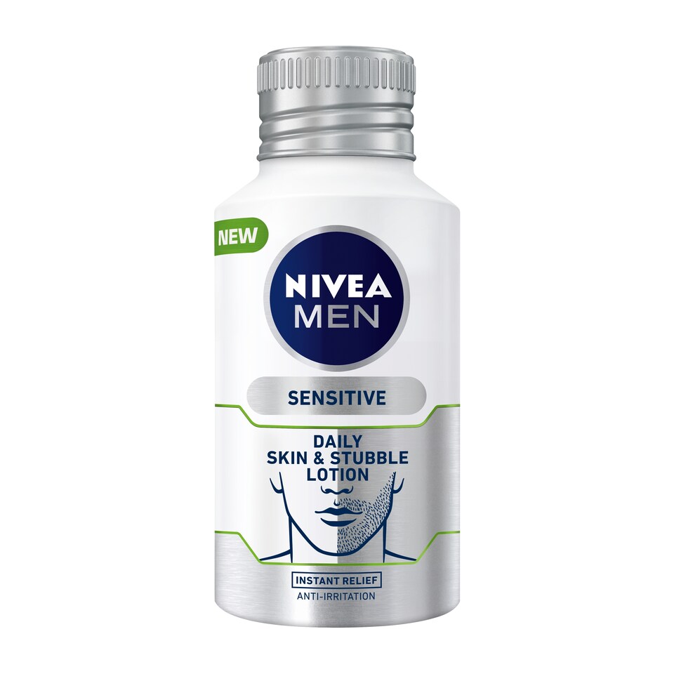 image 1 of Nivea Men Sensitive Lotion Daily Skin And Stubble 125Ml