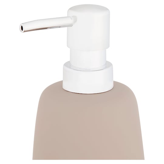 Tesco Matte Taupe Soap Dispenser Tesco Groceries