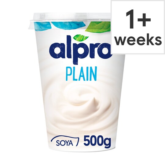 Alpro Natural Yogurt 500G Tesco Groceries
