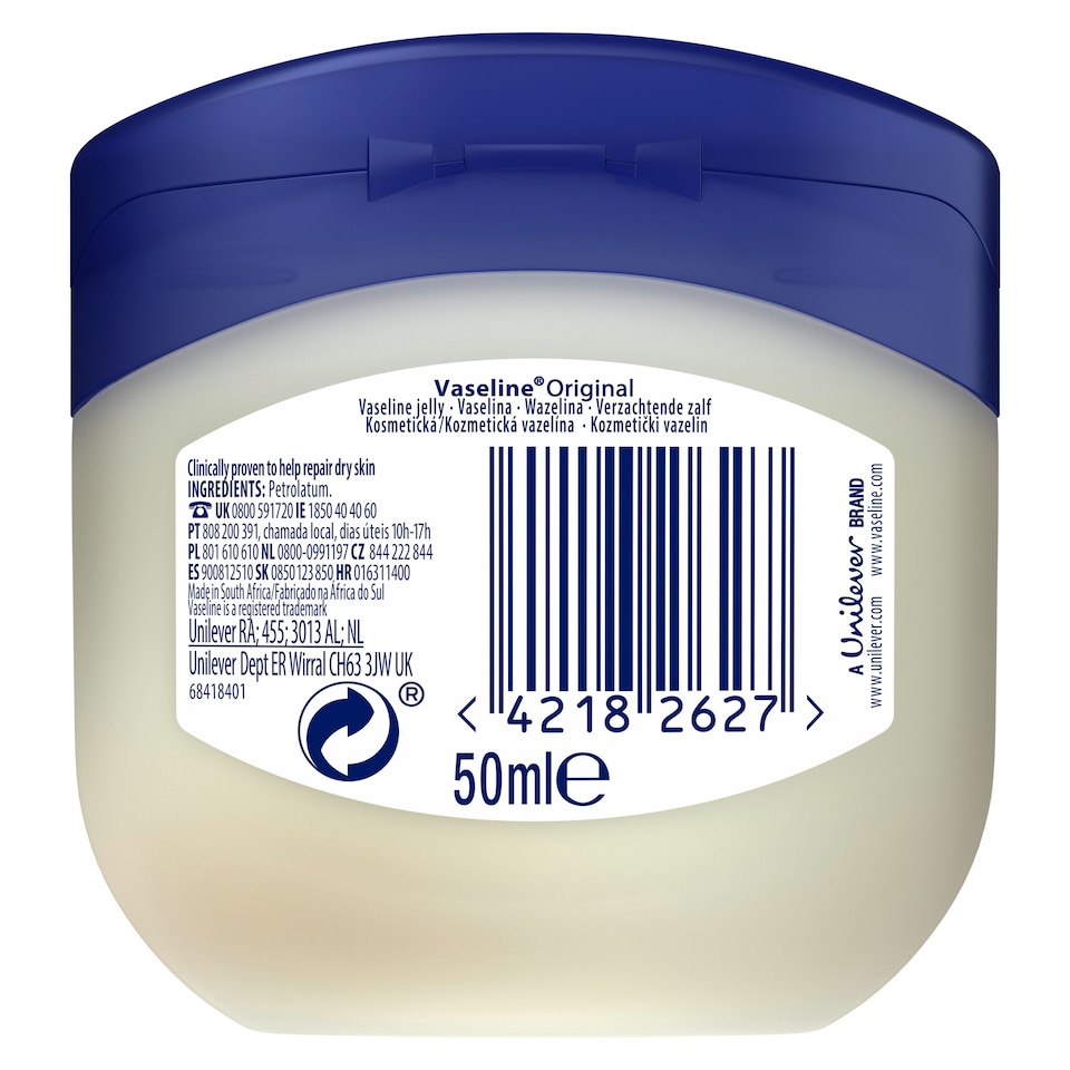 image 1 of Vaseline Petroleum Jelly 50ml