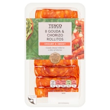 Tesco Gouda & Chorizo Rollitos 88g