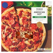 Tesco Stonebaked American Hot 319g