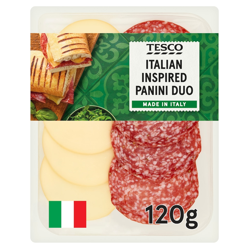 Tesco Italian Inspired Panini Duo 120g