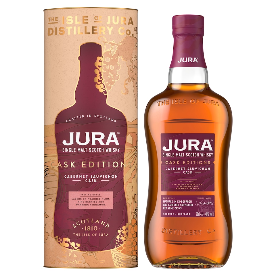 Jura Cabernet Sauvignon Cask Editions Single Malt Scotch Whisky 70cl