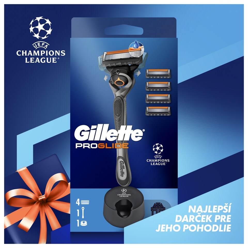 obrázok 1 z UEFA Champions League Special Edition Gillette ProGlide Holiaci Strojček pre Mužov