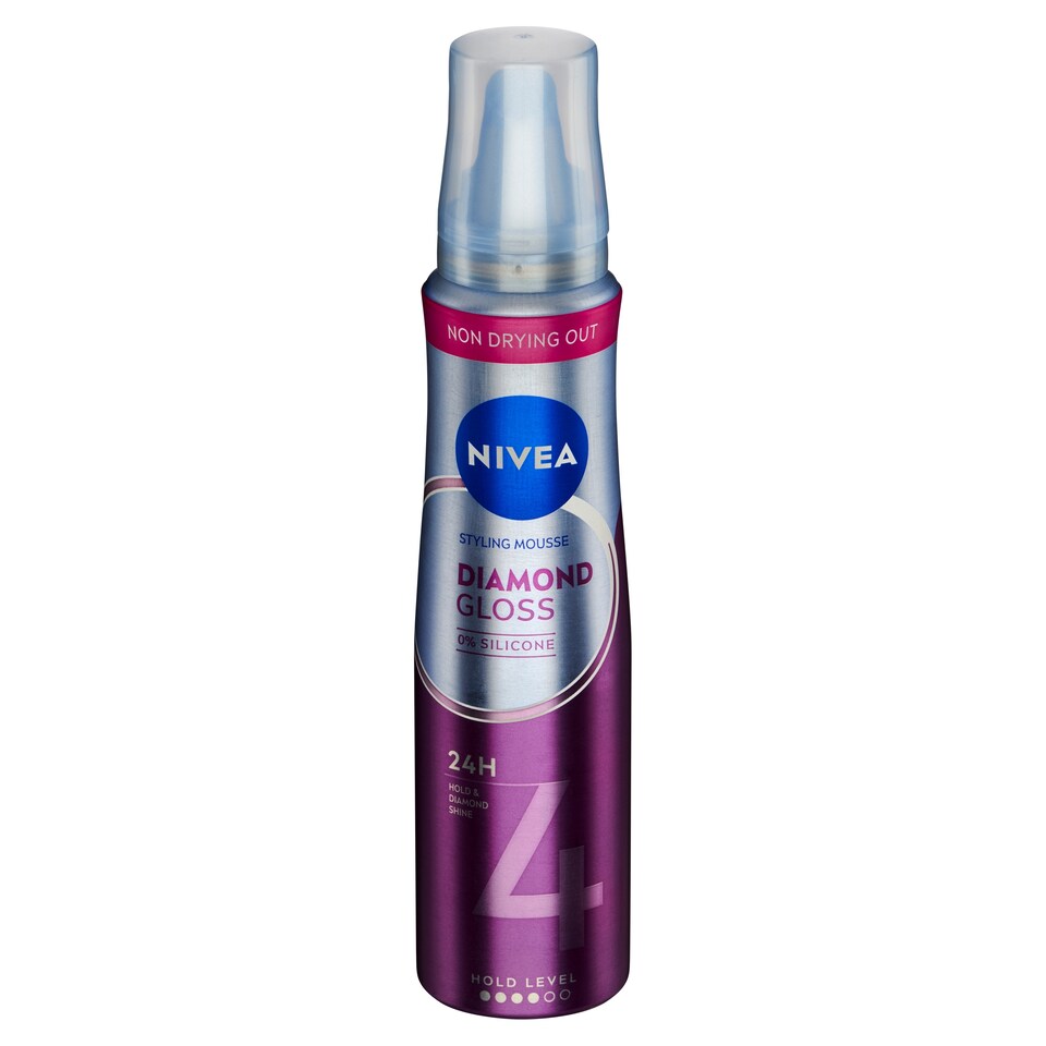 Obrázek 1 pro produkt Nivea Diamond Gloss Pěnové tužidlo 150ml