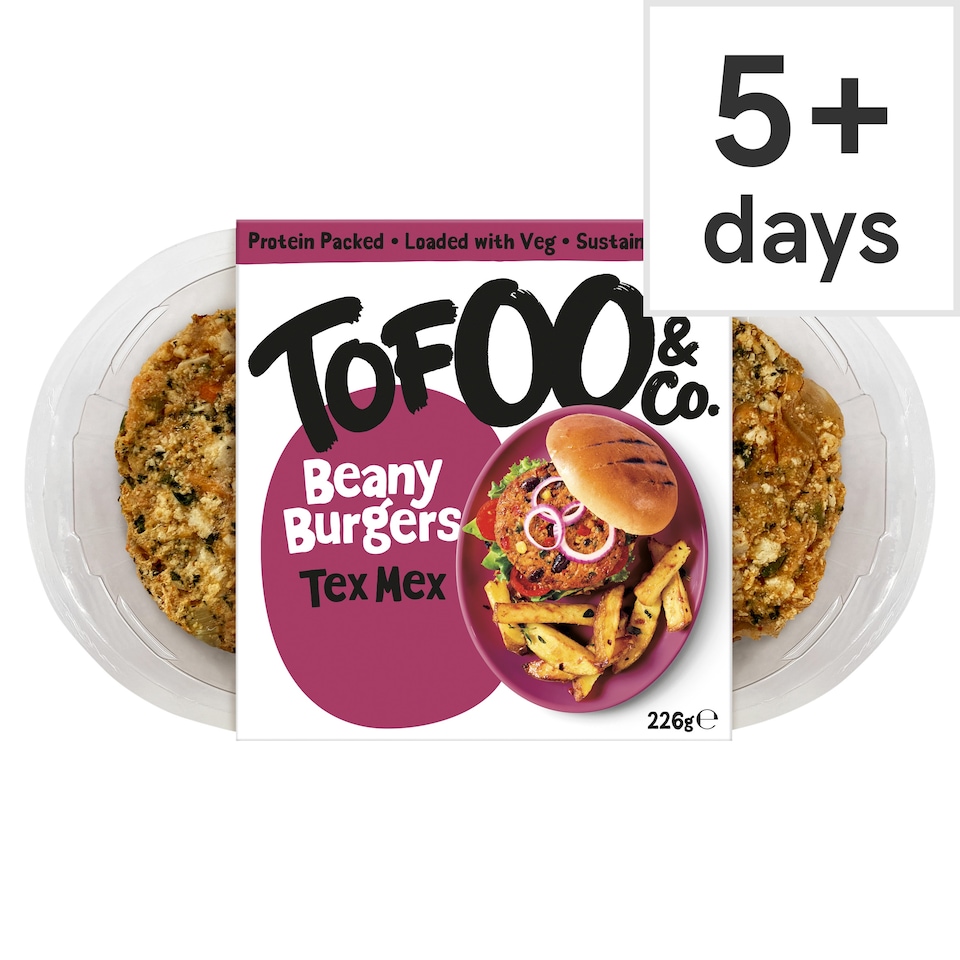 The Tofoo Co. Tex Mex Burgers 226g 