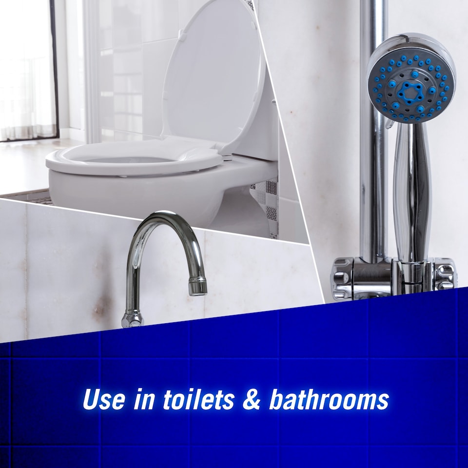 image 1 of Domestos Bleach Foam Spray Toilet & Bathroom Cleaner Mint Boost 450ml