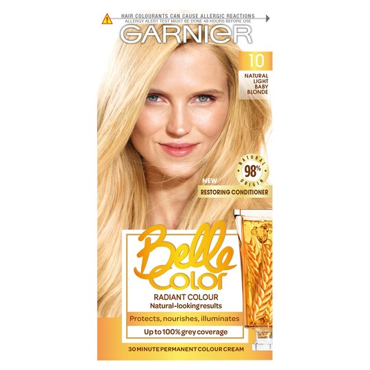 Garnier Belle Color 10 Light Baby Blonde - Tesco Groceries