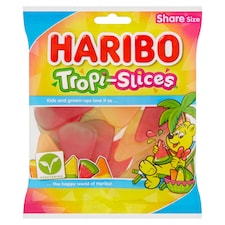 Haribo Vegetarian Tropi-Slices Sweets Share Bag 150g