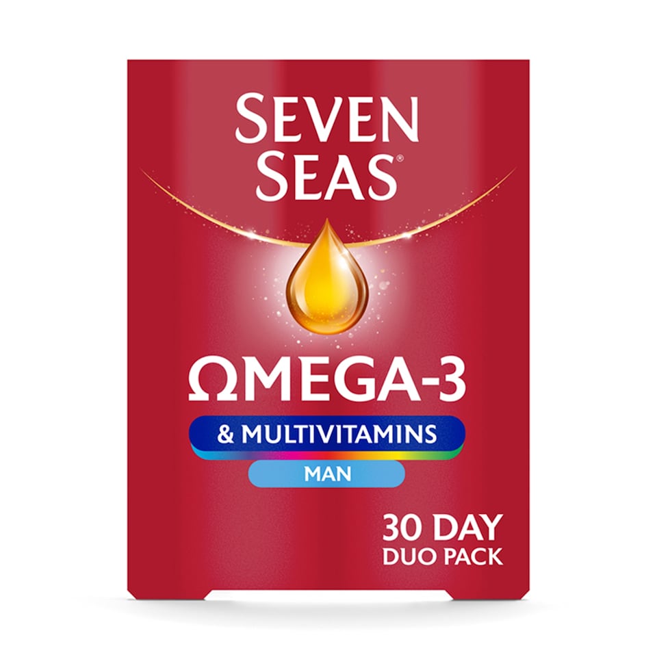 image 1 of Seven Seas Omega-3 & Multivitamins Man Duo Pack 60s
