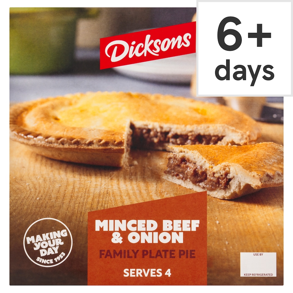 Dicksons Family Minced Beef Pie 730G