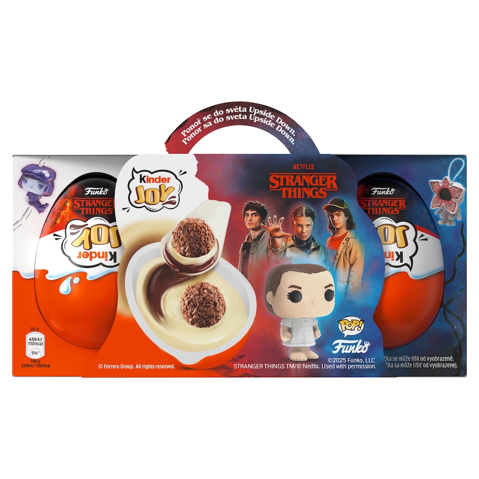 Kinder Joy Stranger Things 3 x 20g