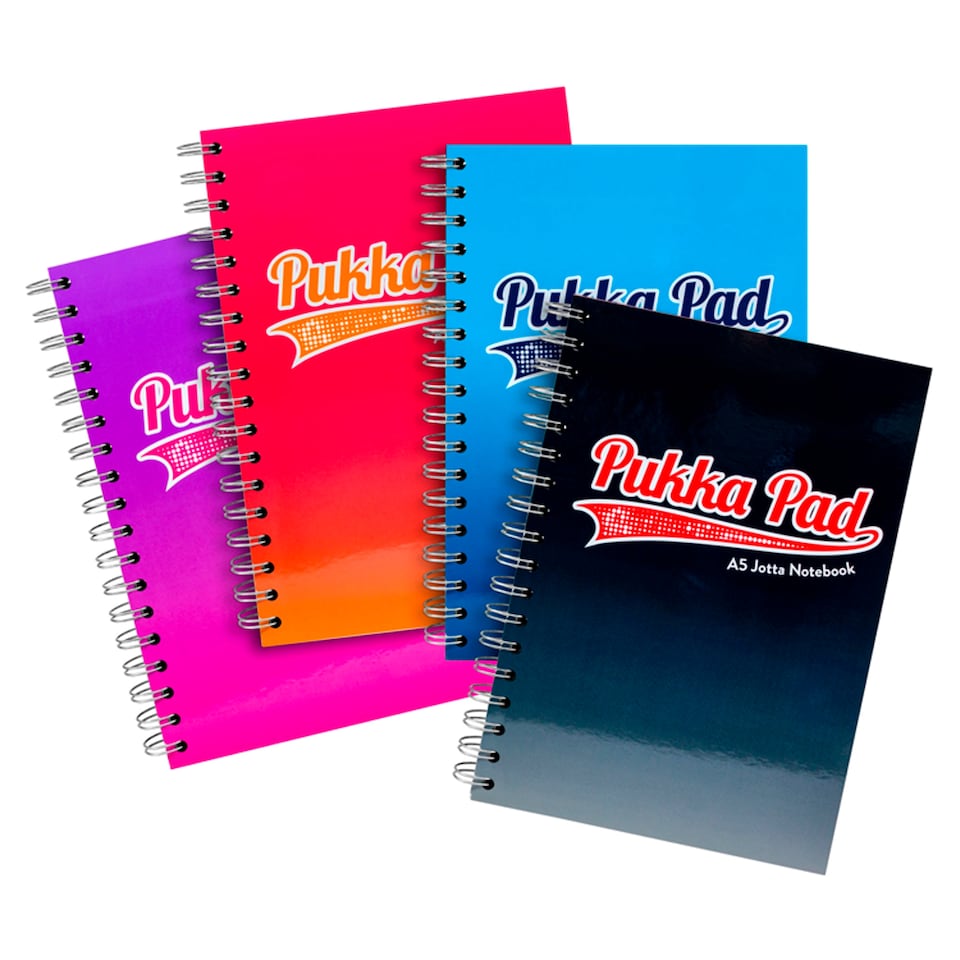 Pukka Stationery Pad A5 Jotta Notebook 80 Sheets - Assorted2