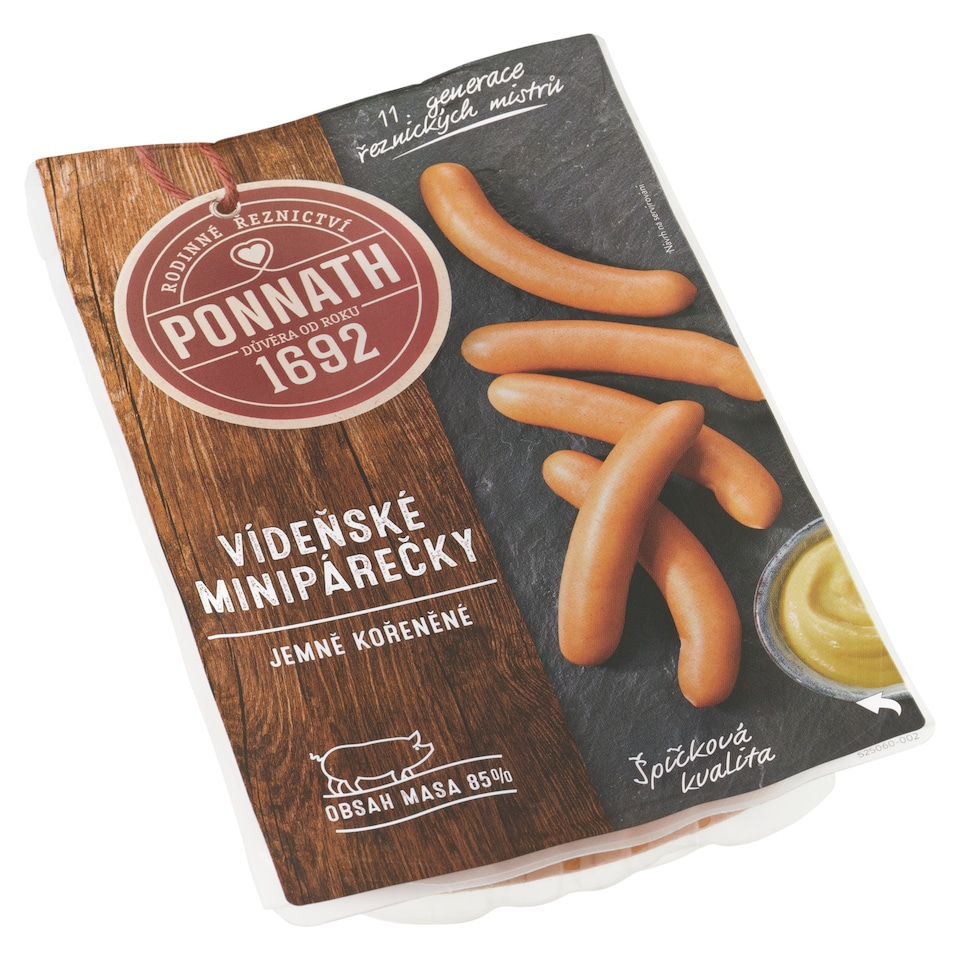 image 1 of Ponnath Vienna Mini Sausages 200g