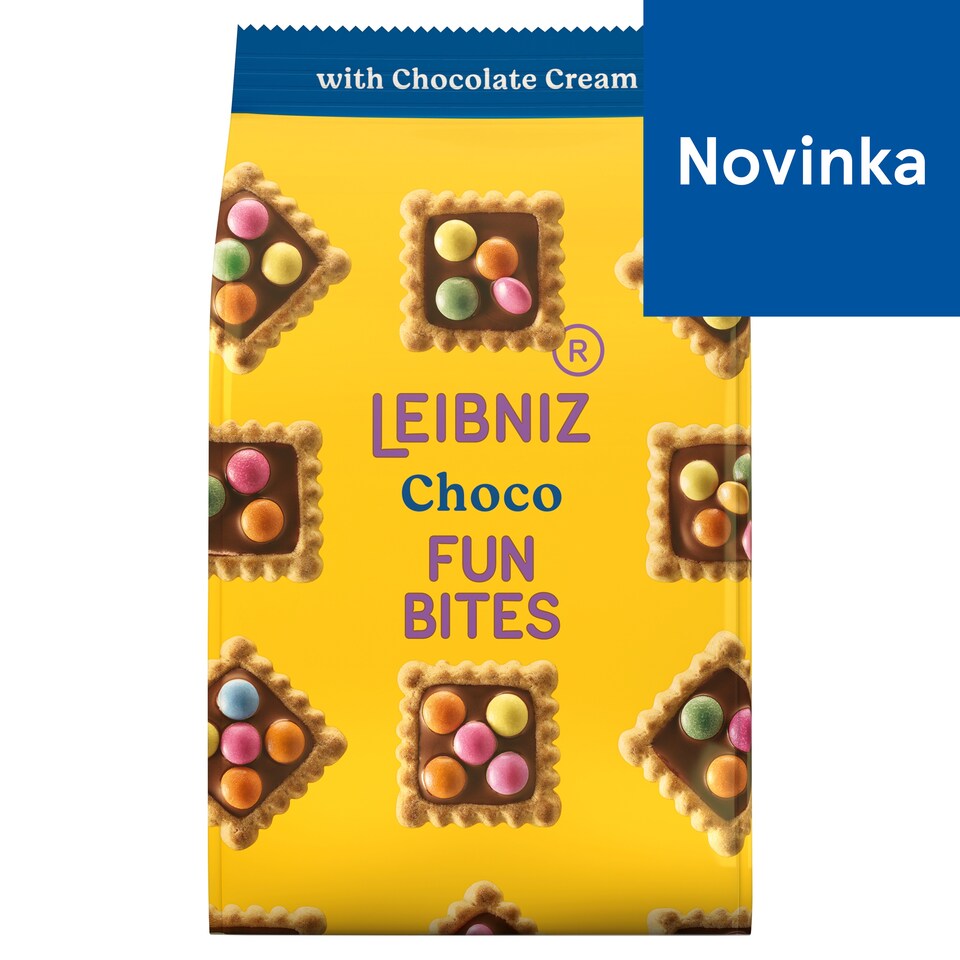 Leibniz Fun Bites sušienky s čokoládovou náplňou 100 g