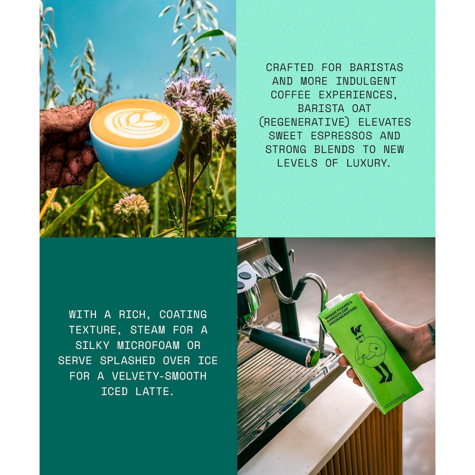 image 1 of Minor Figures Wildfarmed Oat Barista 1L