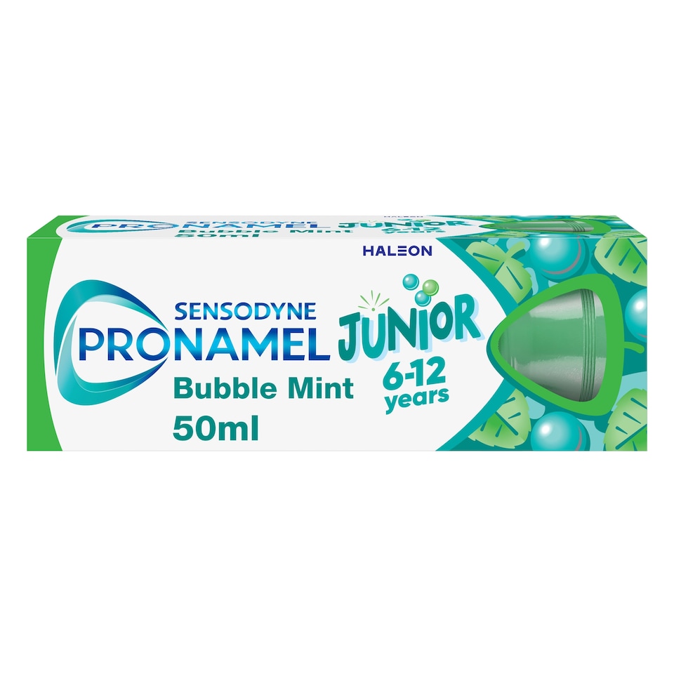 image 1 of Sensodyne Pronamel Junior 6-12 Years Toothpaste Bubble Mint 50 ml