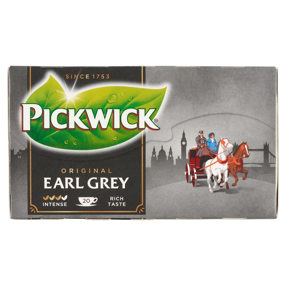 Obrázek 1 pro produkt Pickwick Earl Grey černý čaj aromatizovaný 20 x 2g (40g)