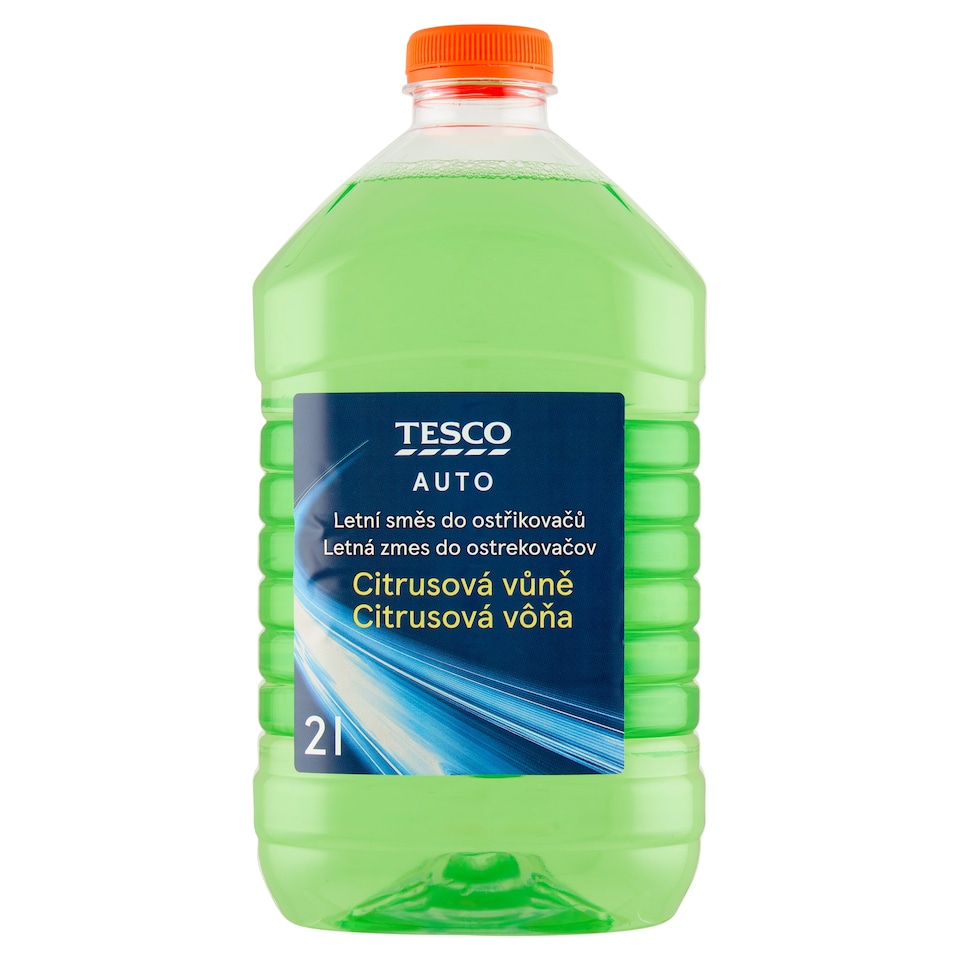 Tesco Auto Summer Windshield Washer Fluid Citrus Fragrance 2L