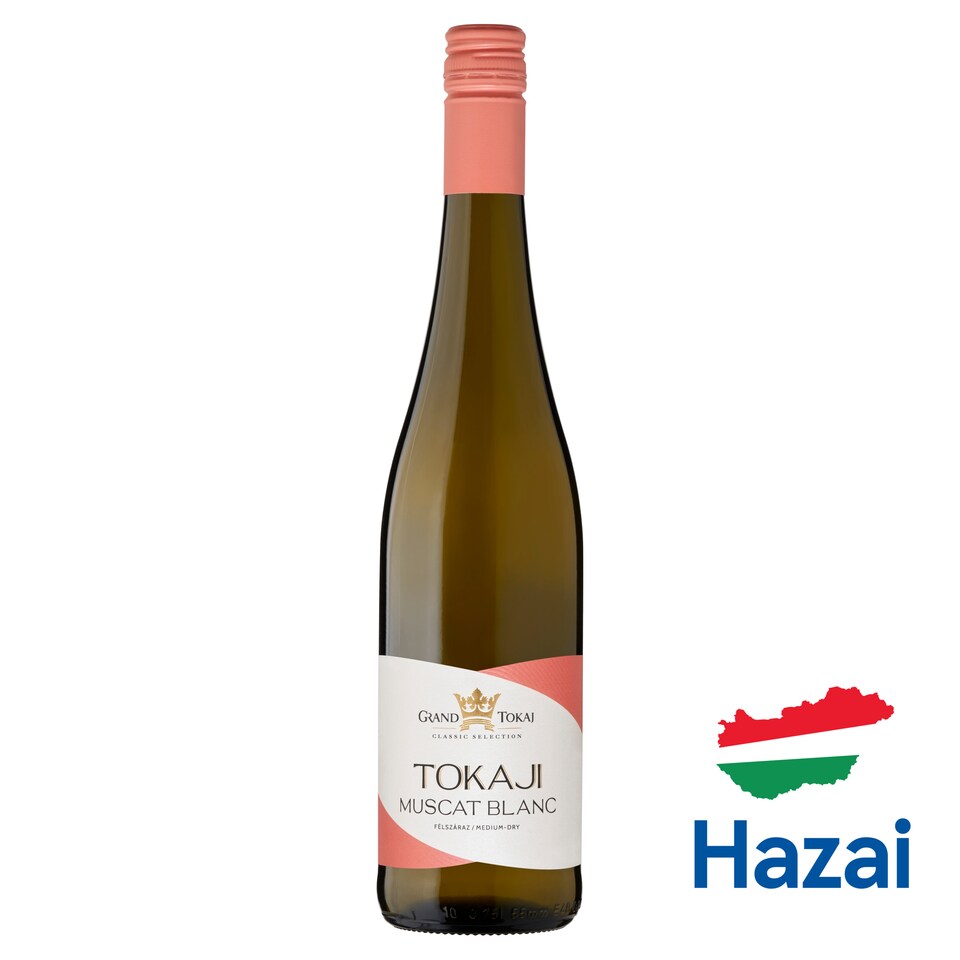Grand Tokaj Classic Selection Tokaji Muscat Blanc félszáraz fehérbor 10,5% 0,75 l 1. kép