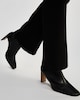 image 4 of F&F Ponte Flared Trousers in Black