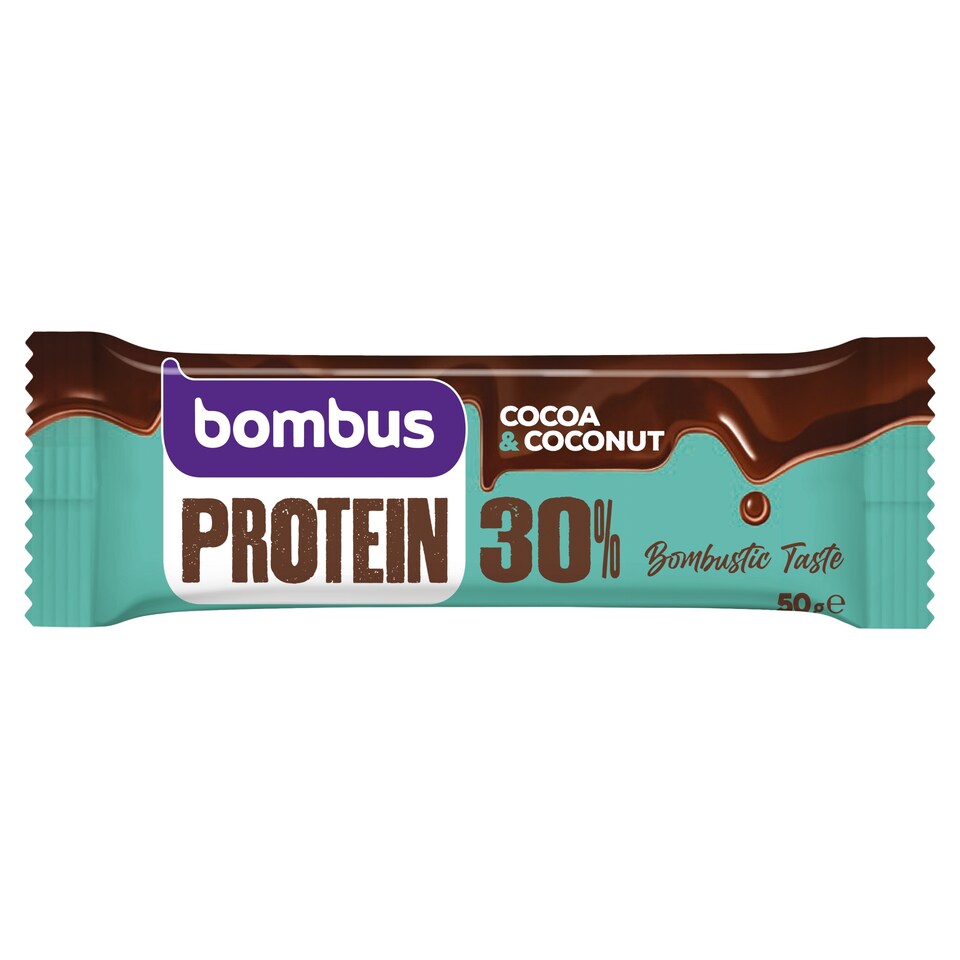 Bombus Protein 30% cocoa & coconut 50g