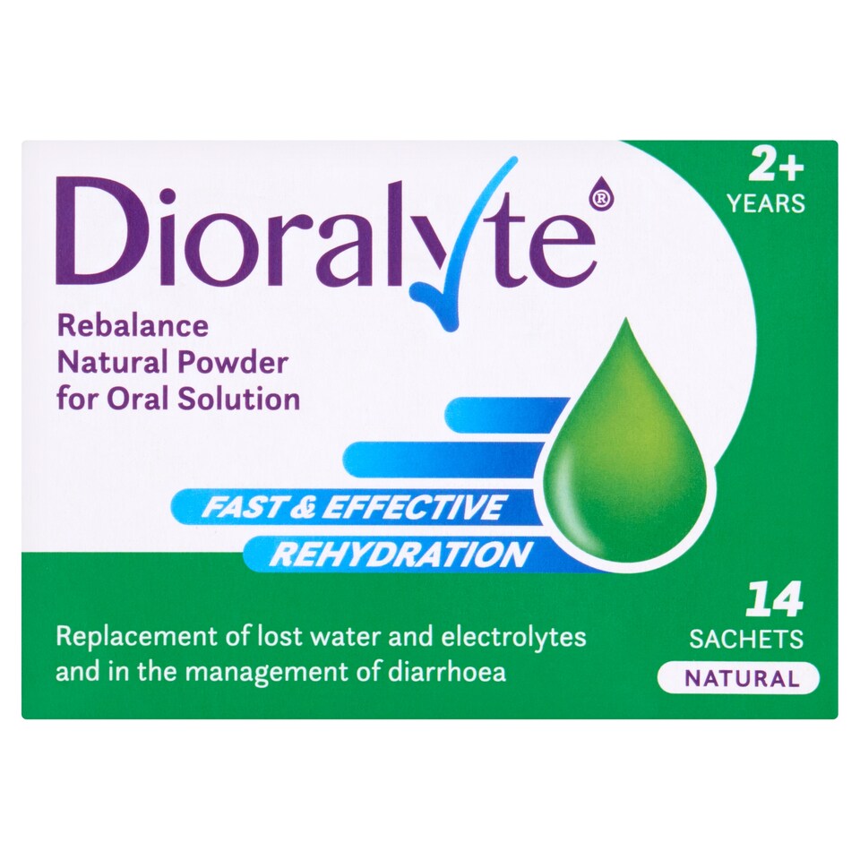 Dioralyte Rebalance Natural Powder for Oral Solution 14s