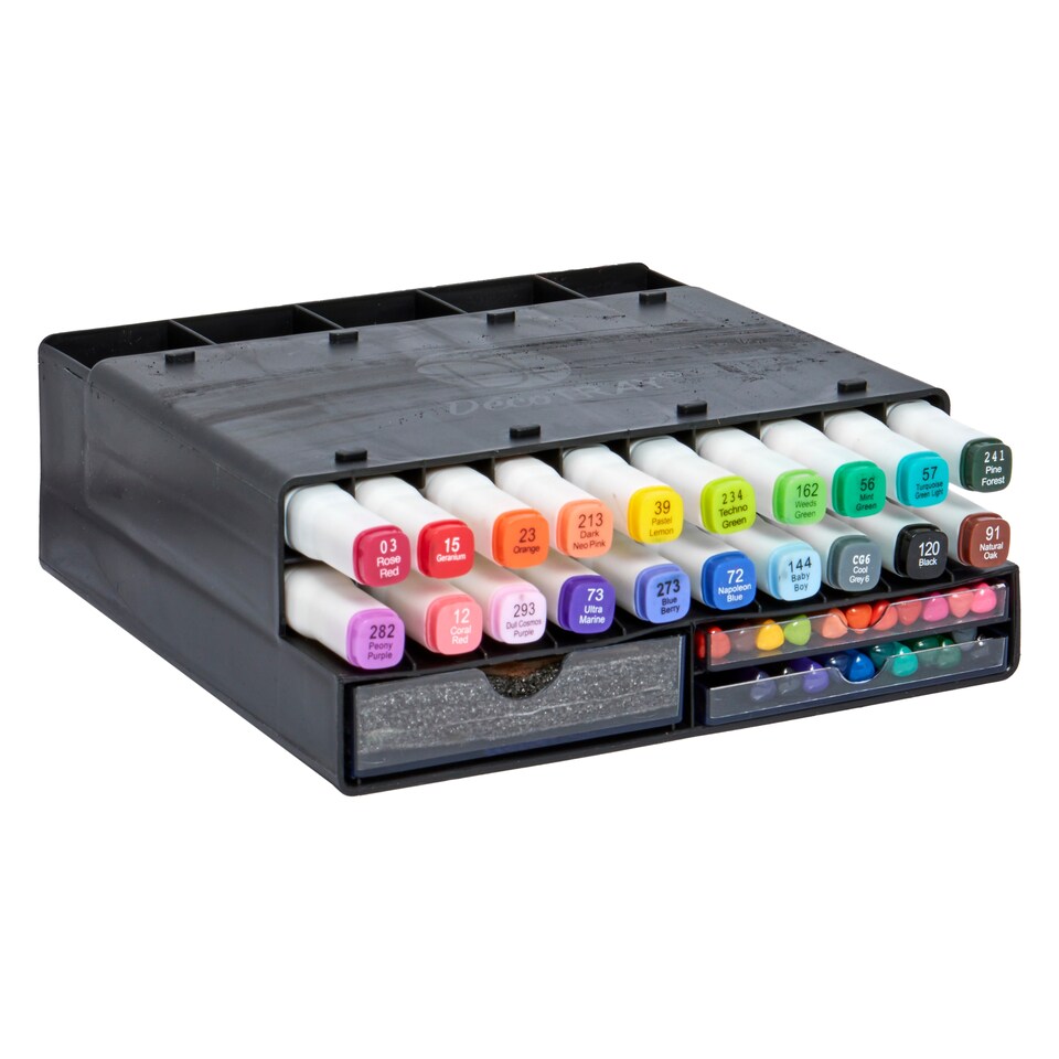 image 1 of Deco Time 54pc Watercolour Set