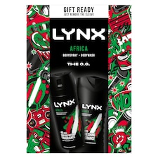 Lynx Africa Bodyspray & Bodywash Gift Set