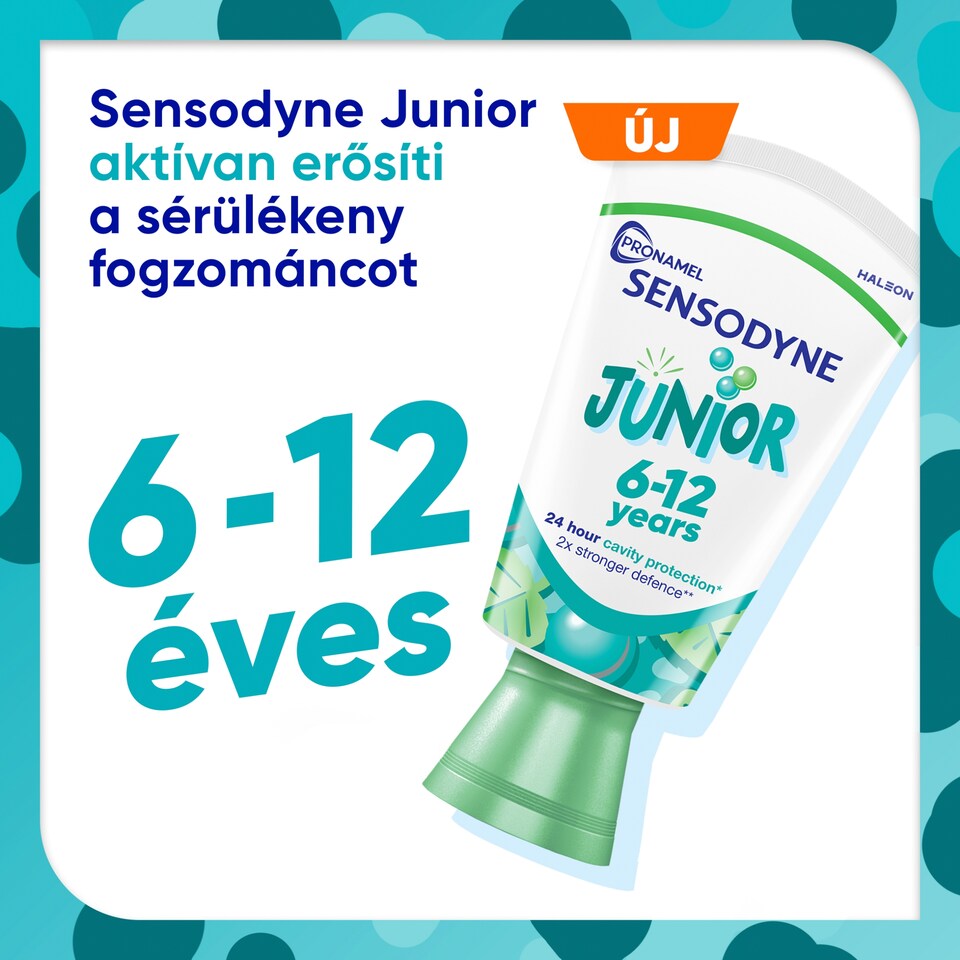 image 1 of Sensodyne Pronamel Junior Menthol Flavour Fluoride Toothpaste 6-12 Years 50 ml