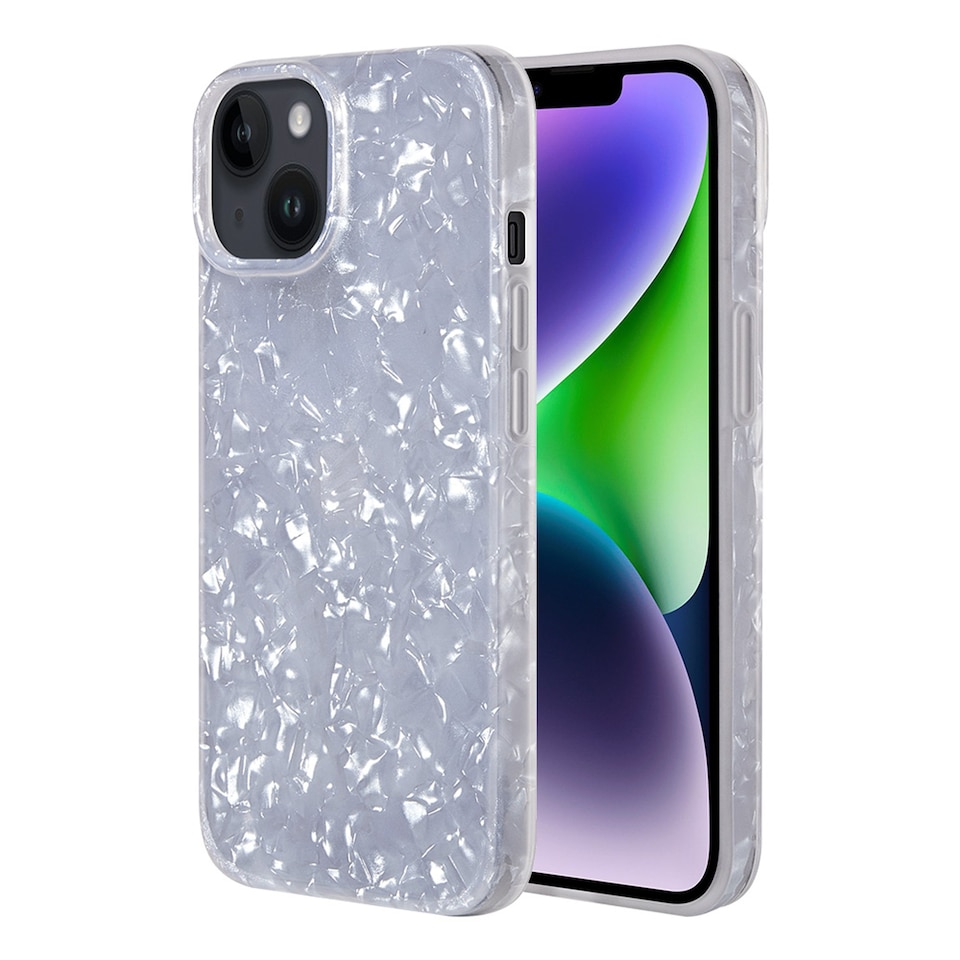 image 1 of Groov-E Iphone 14 Pearl White Design Case