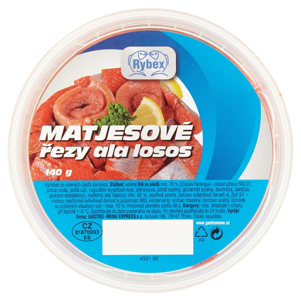 Rybex Herring Cuts ala Salmon 140g