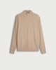 image 4 of F&F Pure Cotton Ribbed Half Zip Jumper in Cream