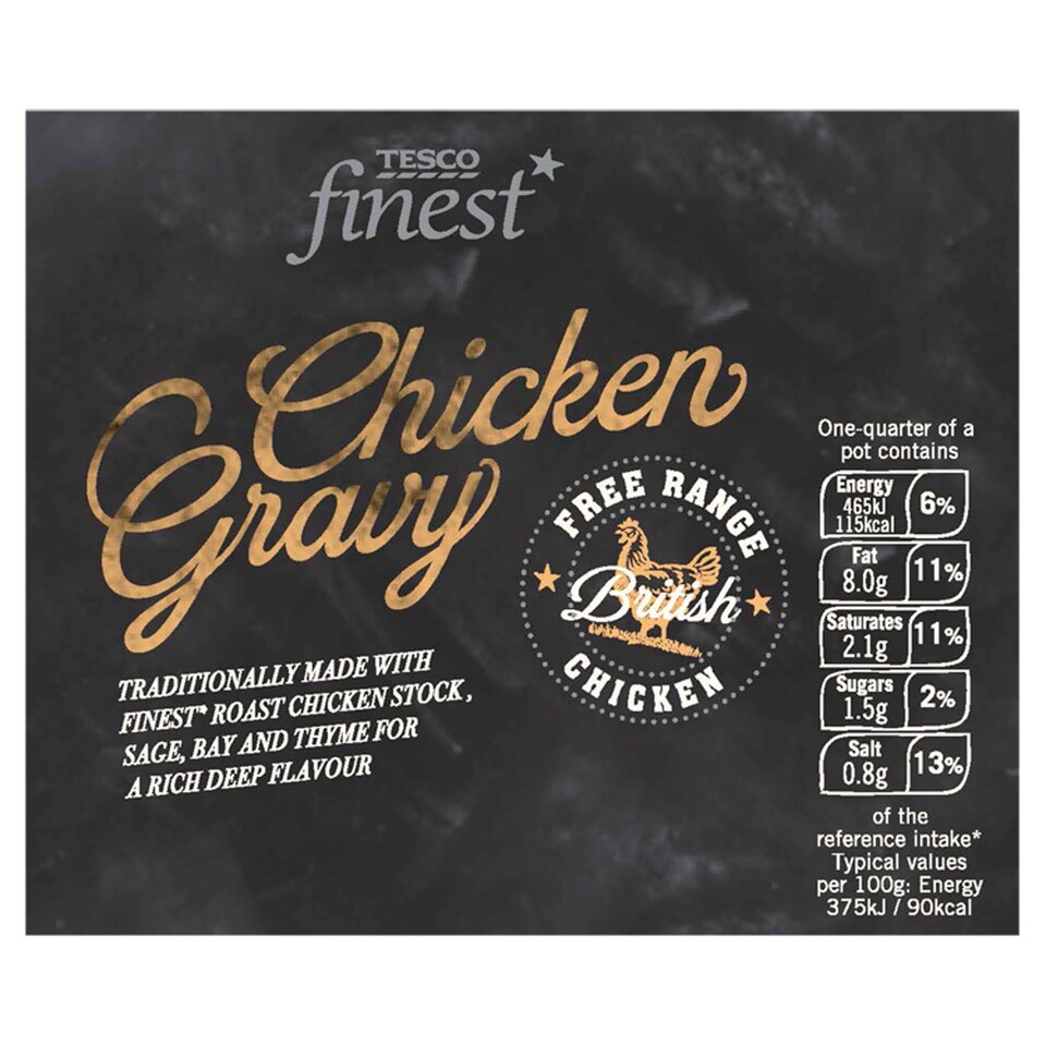 Tesco Finest Roast Chicken Gravy 500G
