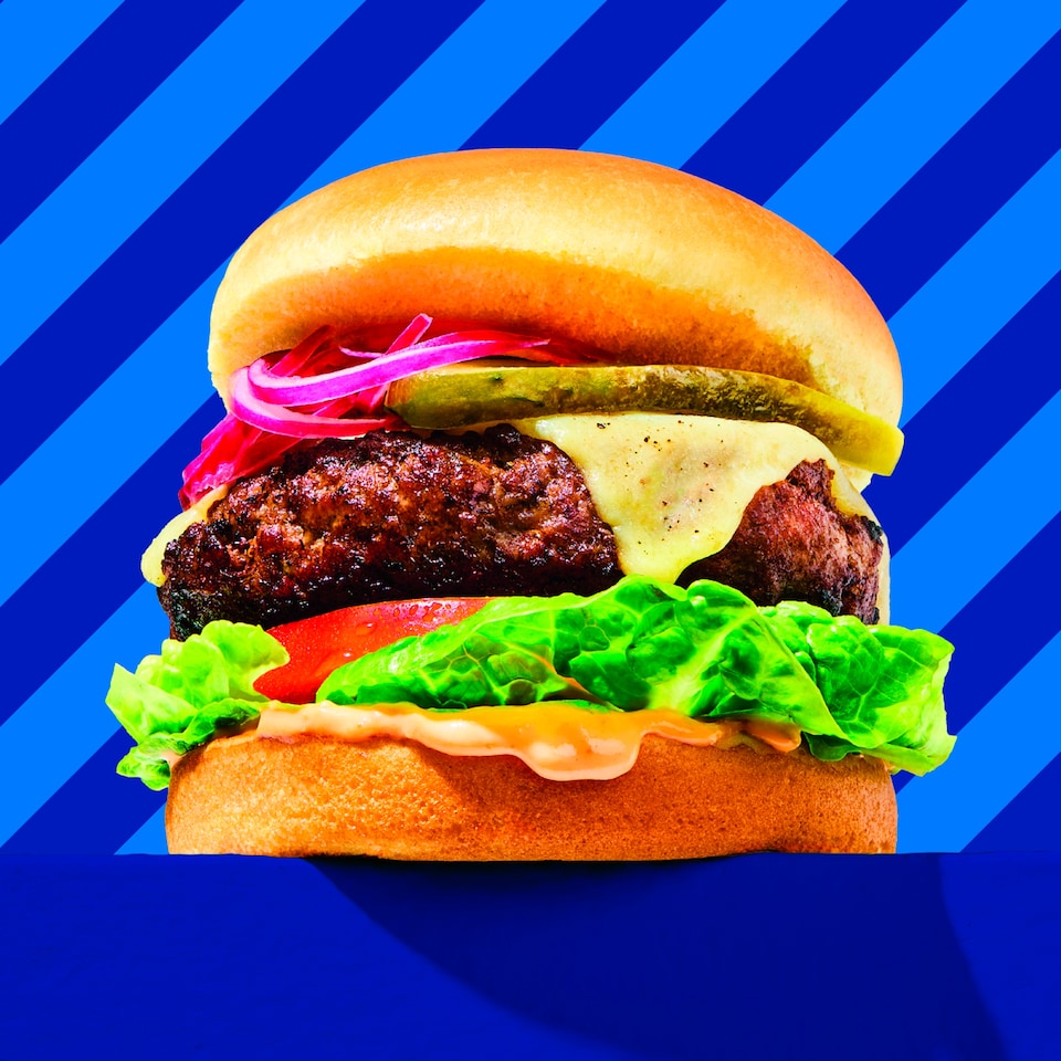 image 1 of New York Bakery The Original 4 Legendary Burger Potato Buns  