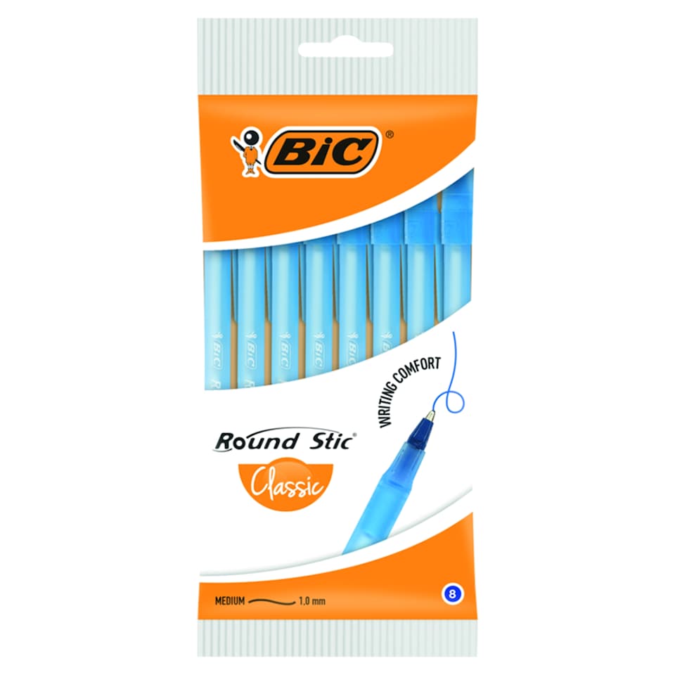 BIC Round Stick Classic golyóstoll 8 db