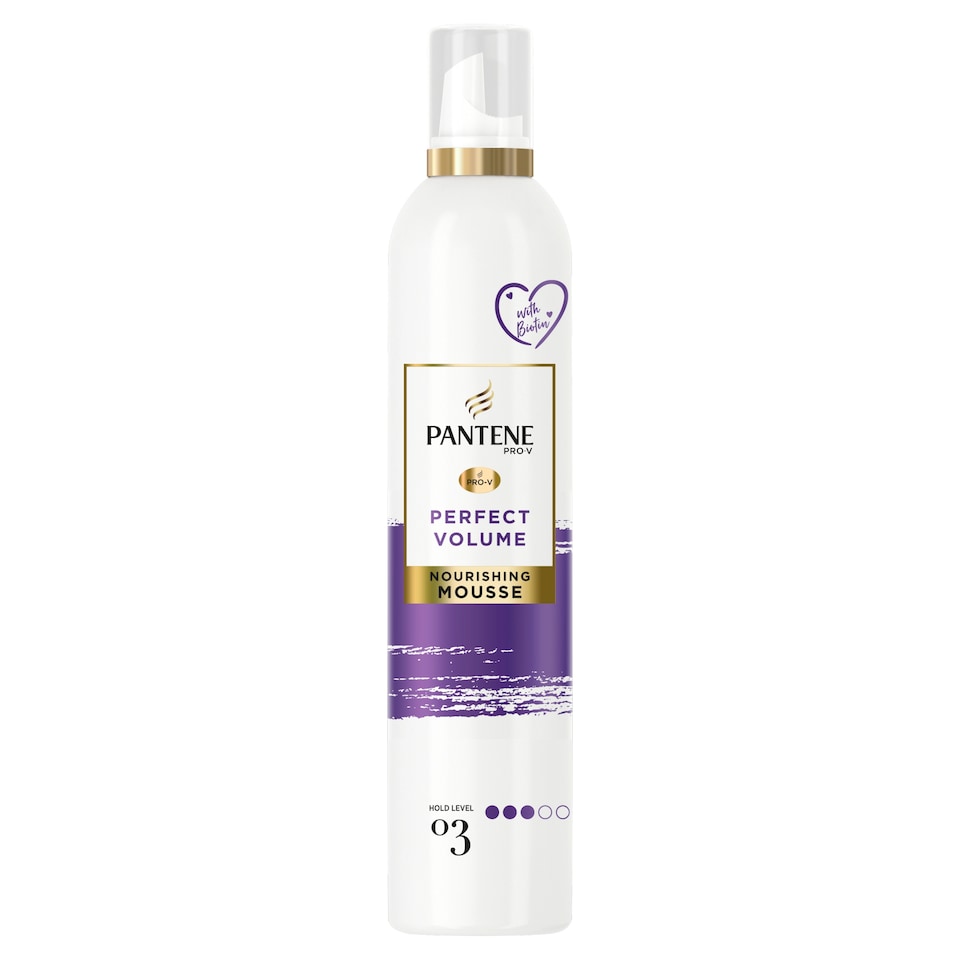 image 1 of Pantene Perfect Volume Nourishing Hair Mousse 200ml