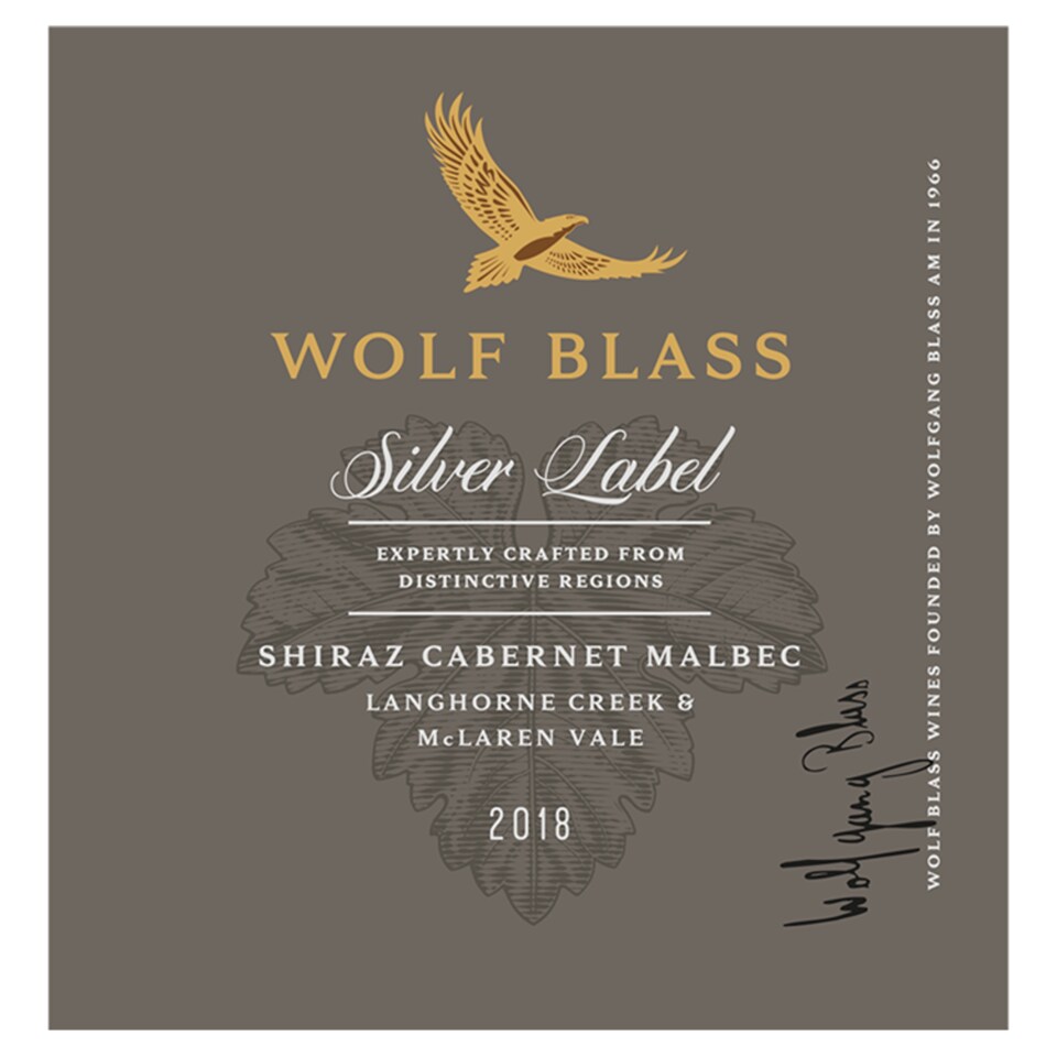 image 1 of Wolf Blass Silver Shiraz Cabernet Malbec 75Cl