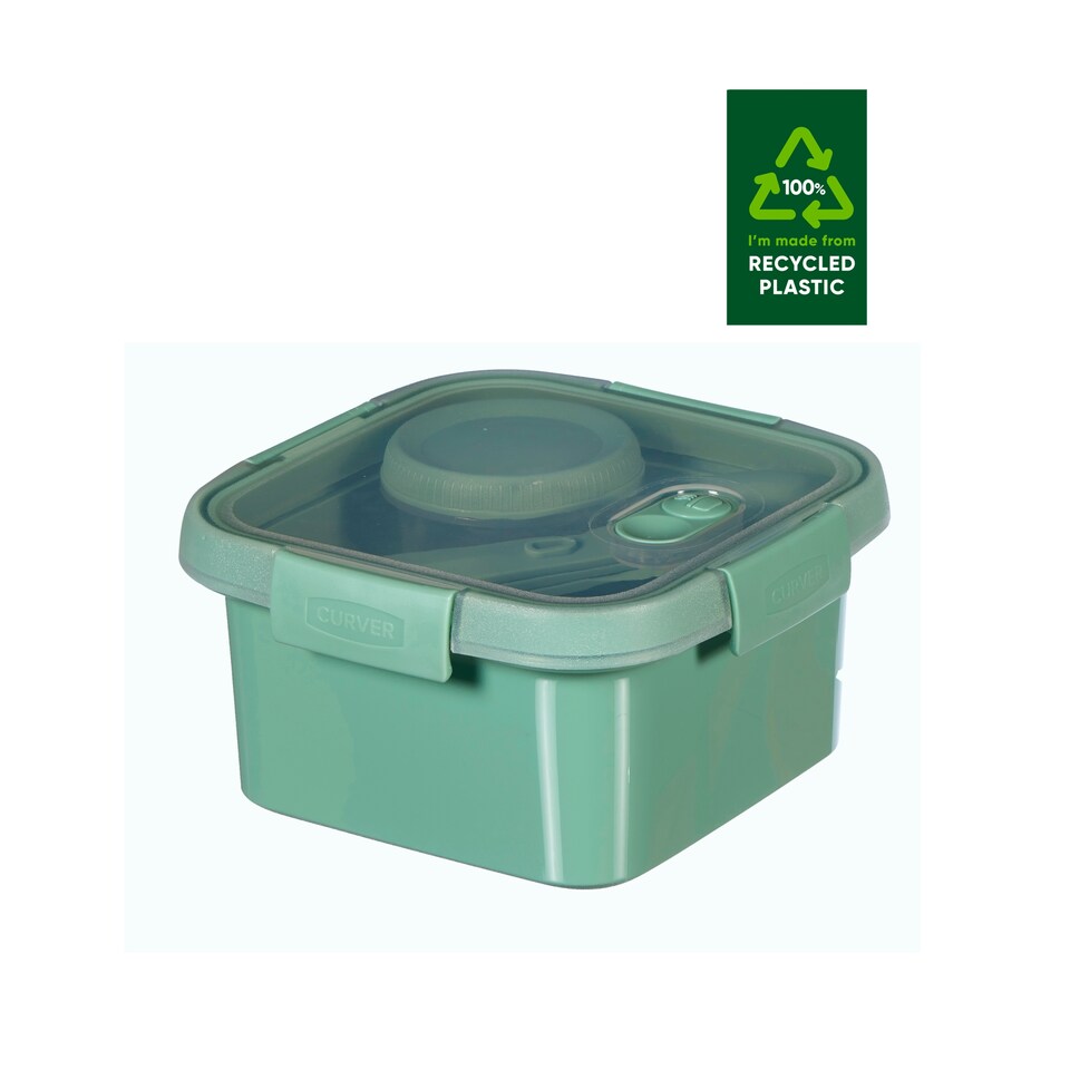 Curver Smart Eco Line To Go Lunch Kit 1.1L Green