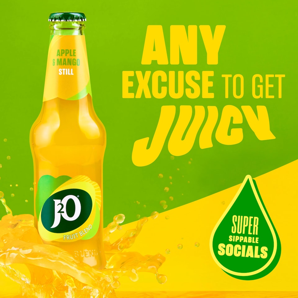image 1 of J2O Apple & Mango 4x275ml